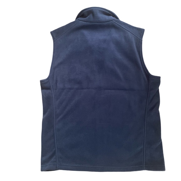 Columbia Men’s Vest Blue Sleeveless Size Medium - Picture 3 of 4